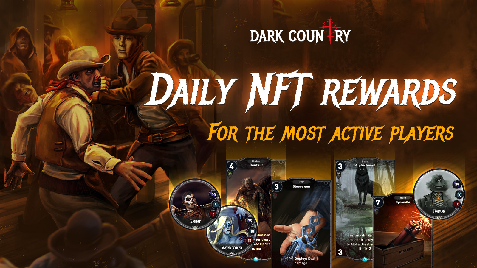 Dark Country Adds Daily NFT Rewards