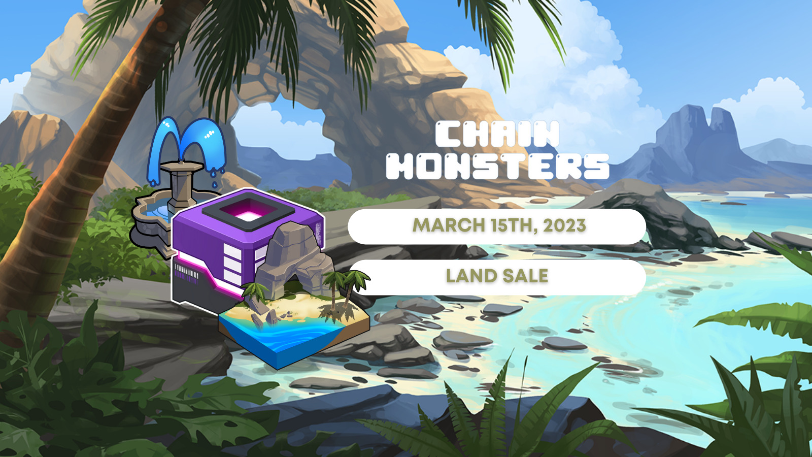Own an Island with the Chainmonsters Land Sale